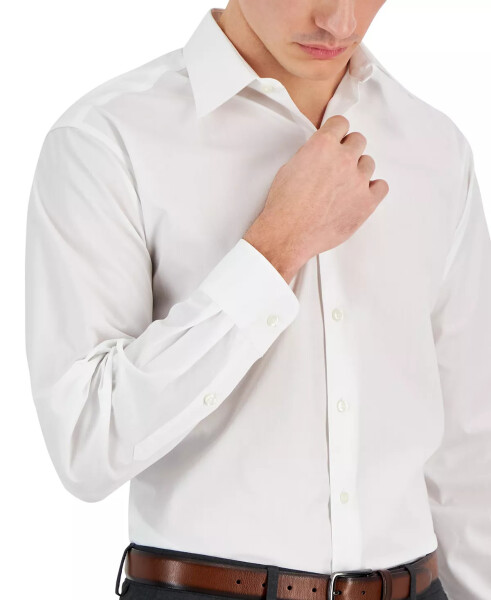 Men's Regular-Fit Dress Shirt, Created for Modazone Bright White - 3