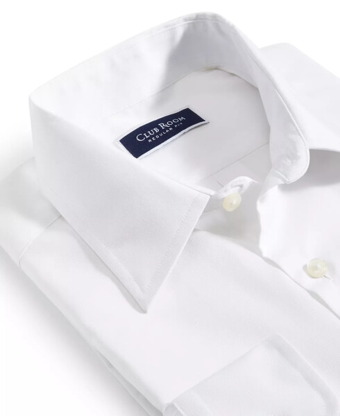 Men's Regular-Fit Dress Shirt, Created for Modazone Bright White - 4