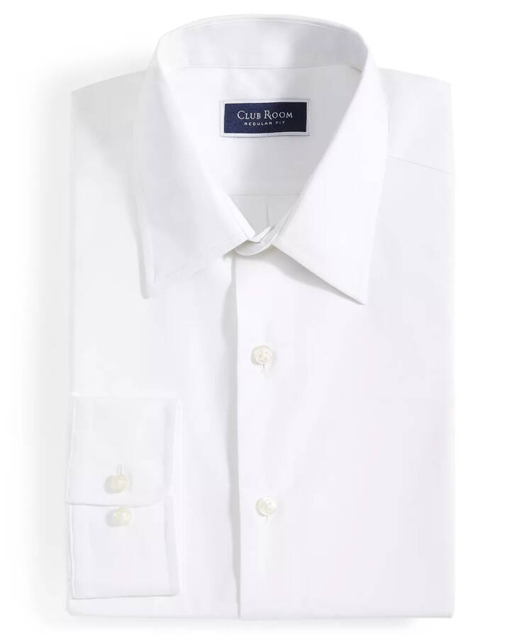 Men's Regular-Fit Dress Shirt, Created for Modazone Bright White - 5