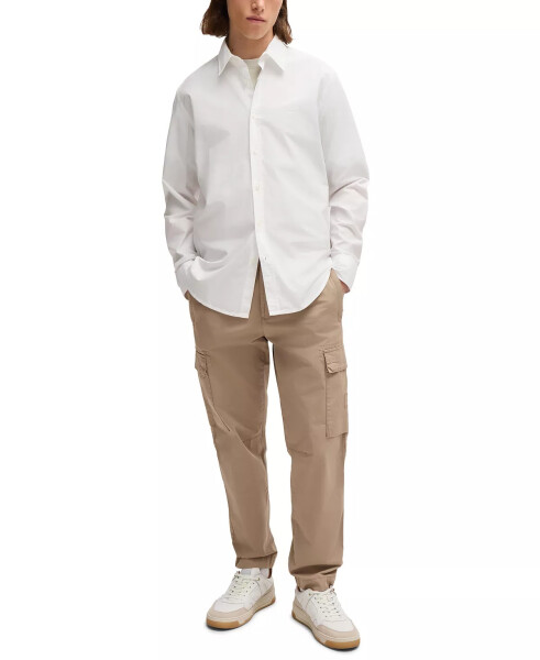 Men's Regular-Fit Dress Shirt White - 4