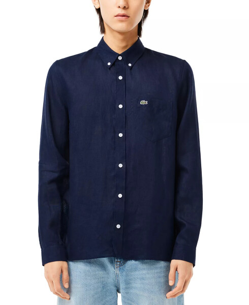 Men's Regular-Fit Linen Shirt 166 - 3