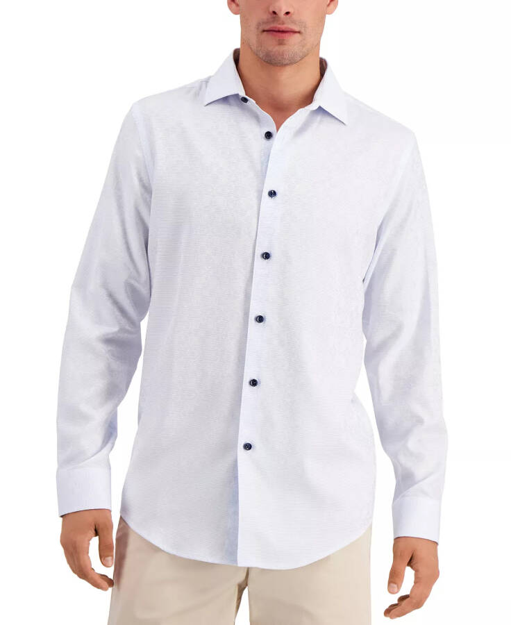 Men's Regular-Fit Medallion-Print Shirt, Created for Modazone White Cbo - 1