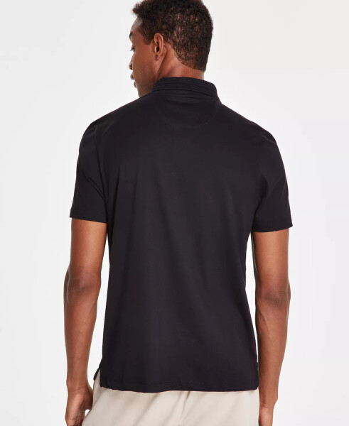 Men's Regular-Fit Mercerized Polo Shirt, Created for Modazone - Deep Black - 2