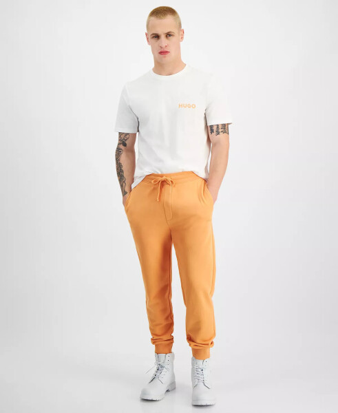 Men's Regular-Fit Sweatpants Medium Orange - 8