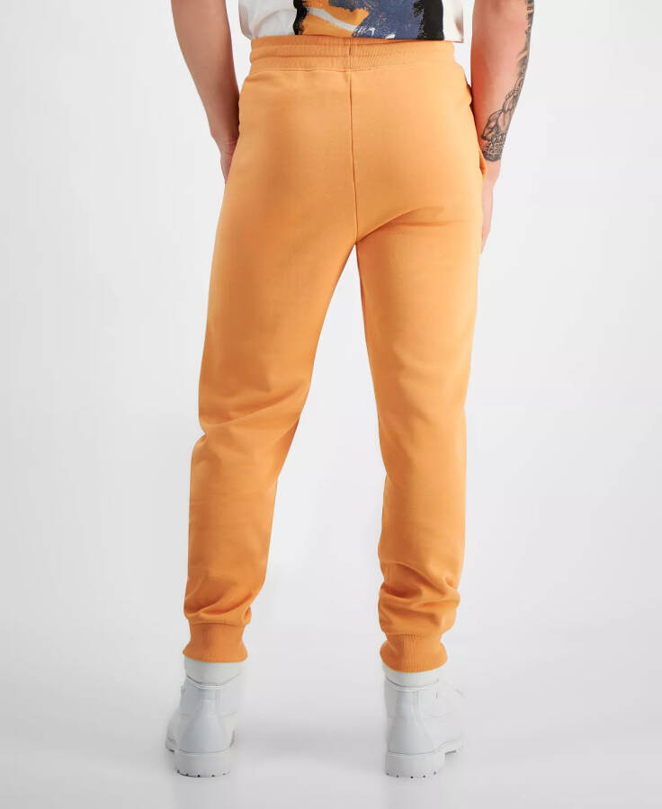 Men's Regular-Fit Sweatpants Medium Orange - 9