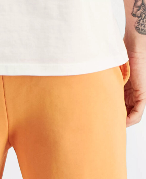 Men's Regular-Fit Sweatpants Medium Orange - 11