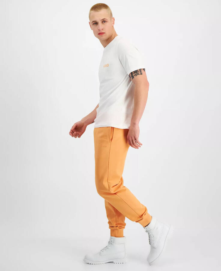 Men's Regular-Fit Sweatpants Medium Orange - 13