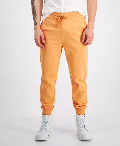 Men's Regular-Fit Sweatpants Medium Orange - 14