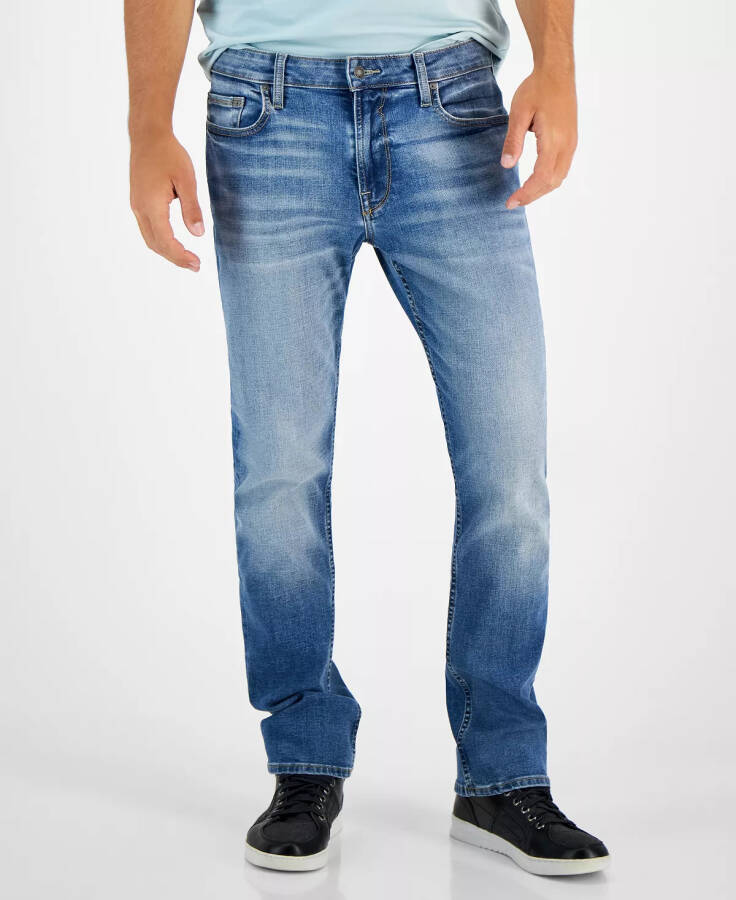 Men's Regular Straight Fit Jeans - Clifton Wash - 1