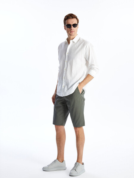 Men's Relaxed Fit Bermuda Shorts - 2