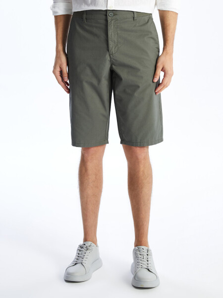 Men's Relaxed Fit Bermuda Shorts - 4