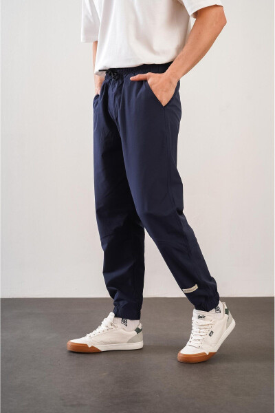 Men's Relaxed Fit Elastic Waist Jogger Pants - 2