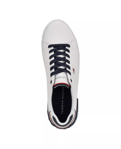 Men's Rezz Lace Up Low Top Sneakers White, Navy Multi - 15