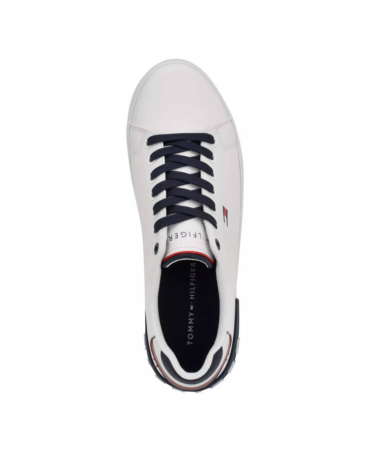 Men's Rezz Lace Up Low Top Sneakers White, Navy Multi - 4