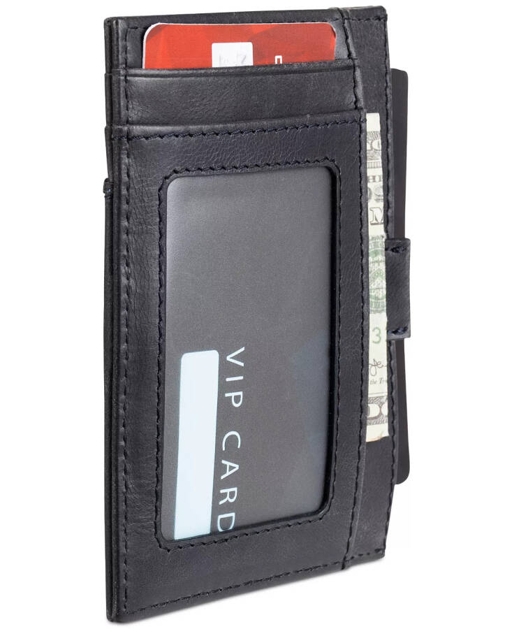 Men's RFID Extra Capacity Getaway Wallet Navy - 7