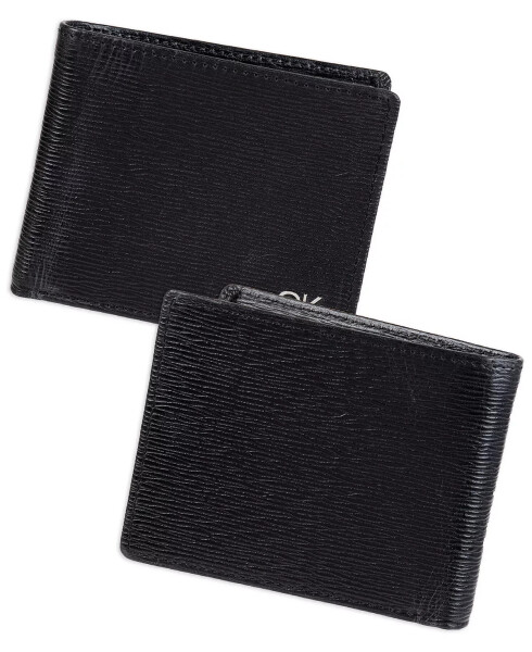 Men's RFID Slimfold Extra Capacity Wallet Black - 3