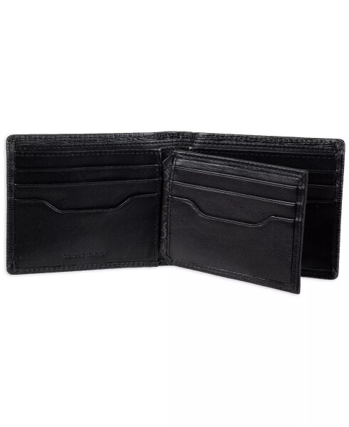 Men's RFID Slimfold Extra Capacity Wallet Black - 5