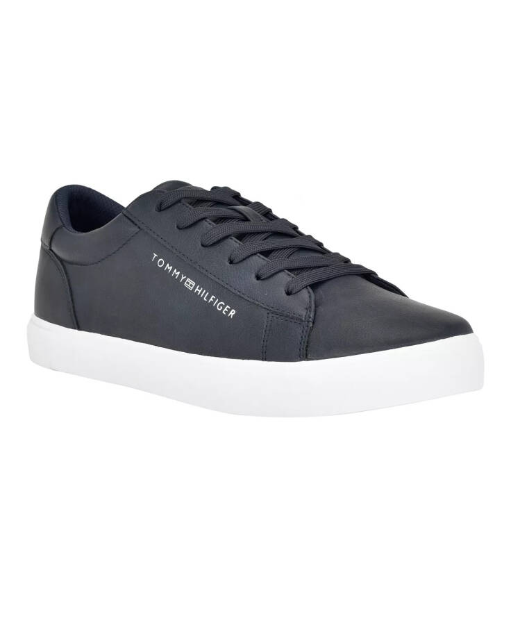 Men's Ribby Lace Up Fashion Sneakers Navy - 6