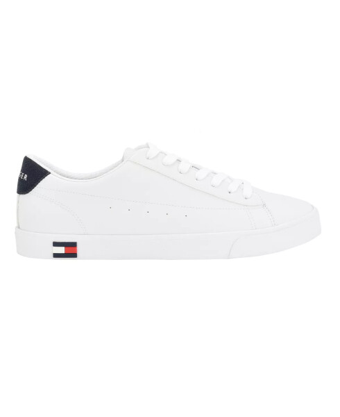 Men's Risher Low Top Lace Up Sneakers White, Navy - 11