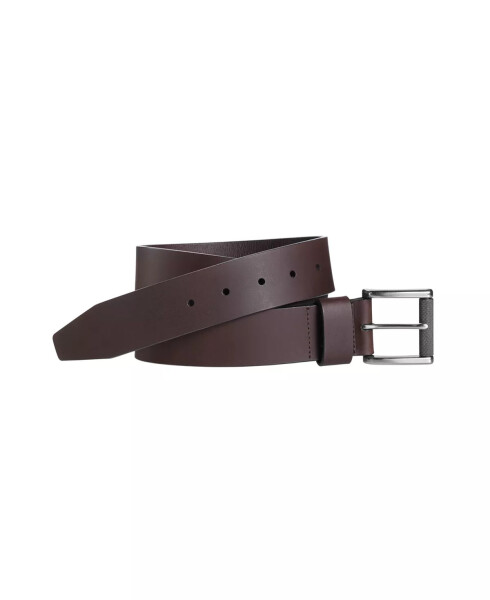 Men's Roller Buckle Belt Brown - 1