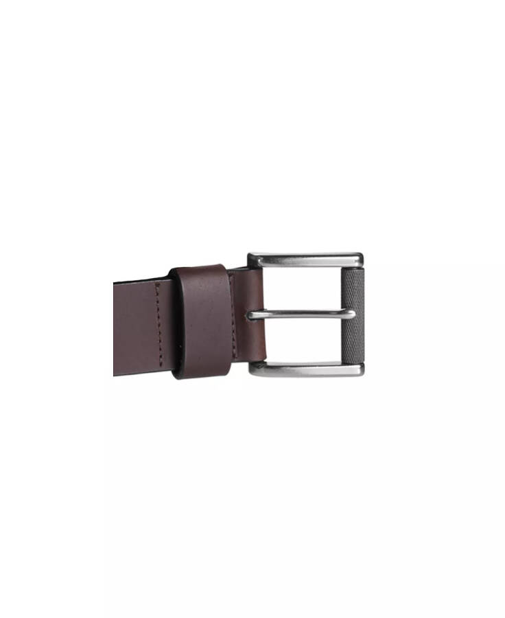 Men's Roller Buckle Belt Brown - 2