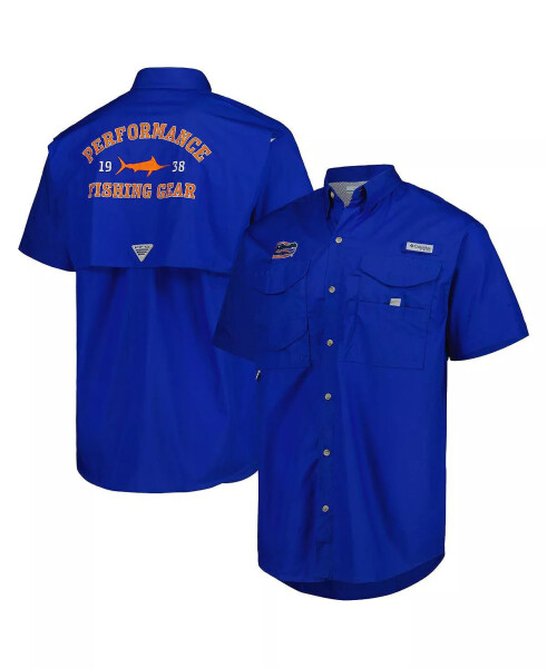 Men's Royal Florida Gators Bonehead Button-Up Shirt Royal - 1