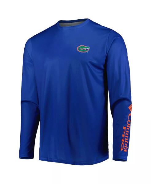 Men's Royal Florida Gators Terminal Shot Omni-Shade Omni-Wick Long Sleeve T-shirt Royal - 4