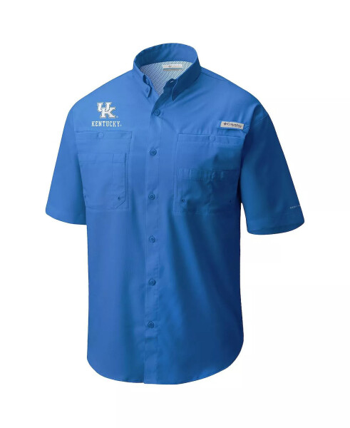 Men's Royal Kentucky Wildcats Big and Tall Collegiate Tamiami Button-Down Shirt Royal - 2