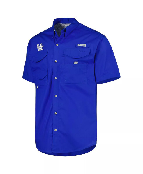 Men's Royal Kentucky Wildcats Bonehead Button-Up Shirt Royal - 3