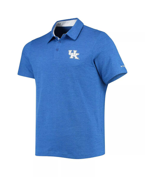 Men's Royal Kentucky Wildcats Tech Trail Omni-Shade Polo Shirt Royal - 3