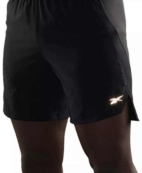 Men's Running Speedwick Reflective Drawstring Shorts Black - 5