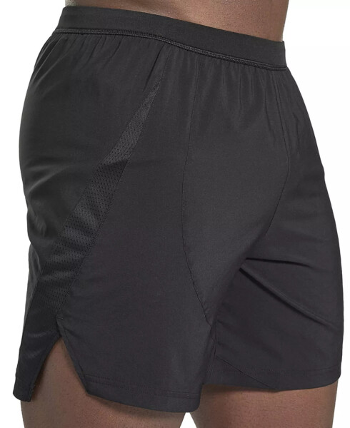 Men's Running Speedwick Reflective Drawstring Shorts Black - 4