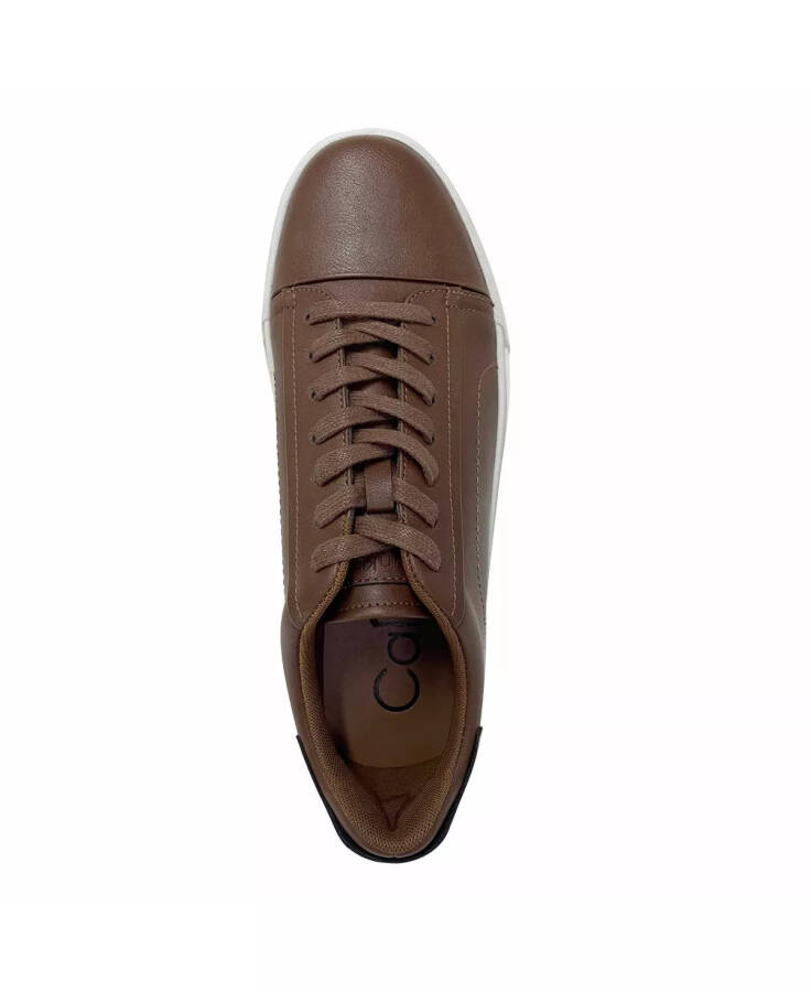 Men's Salem Lace-Up Casual Sneakers Cognac - 4