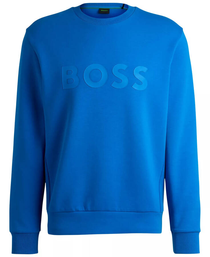 Men's Sandwich Logo Sweatshirt Open Blue - 2