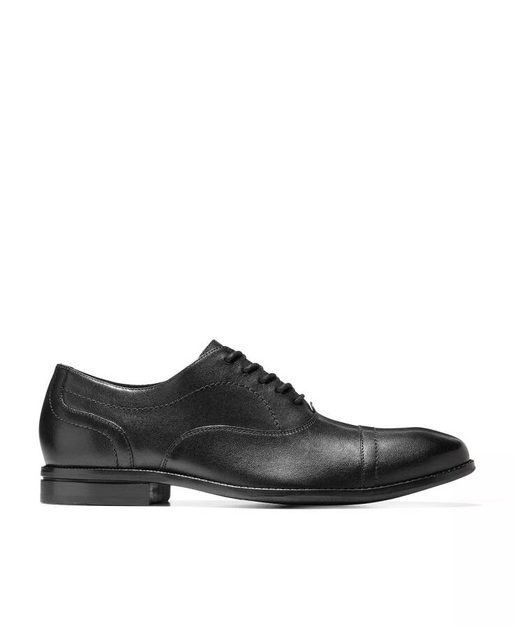 Men's Sawyer Leather Captoe Oxford Shoes Black - 2