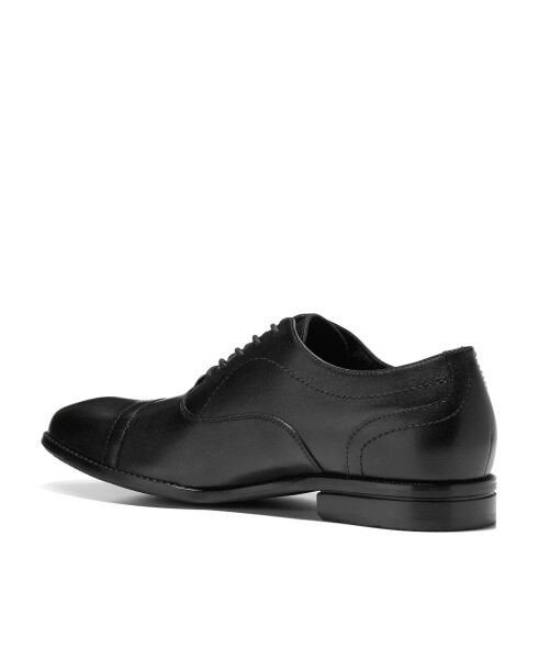 Men's Sawyer Leather Captoe Oxford Shoes Black - 5