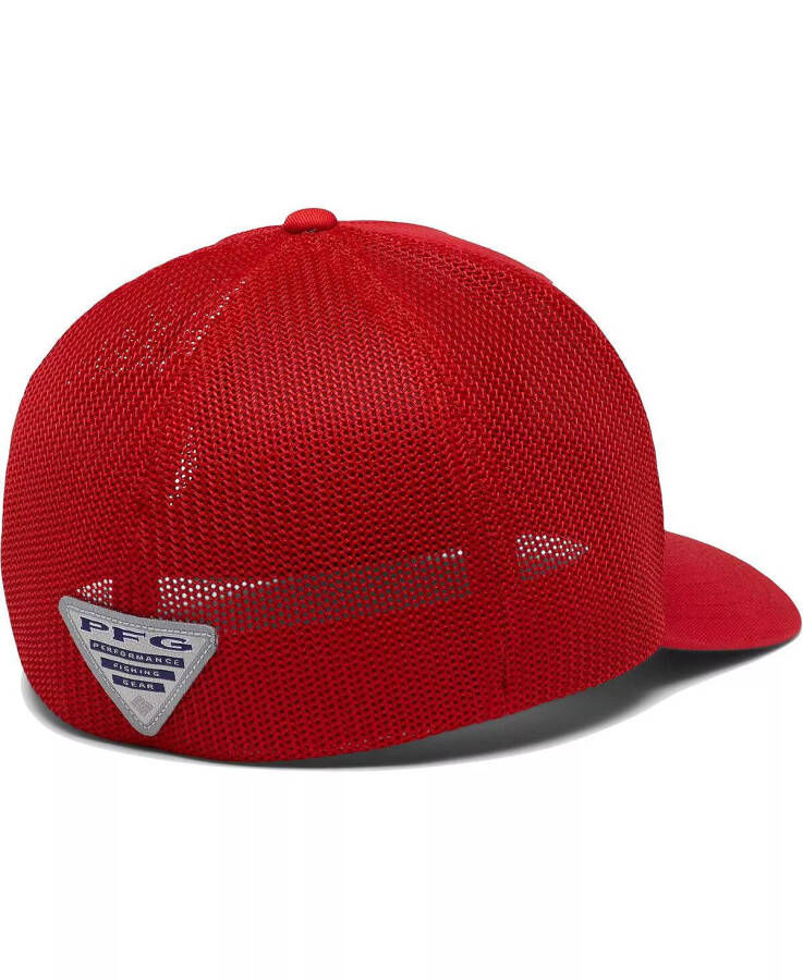 Men's Scarlet Nebraska Huskers PFG Hooks Flex Hat Scarlet - 3