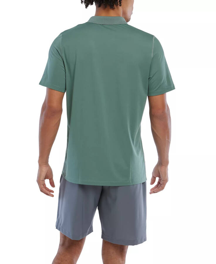 Men's Short Sleeve Performance Training Polo Shirt Trek Green - 2