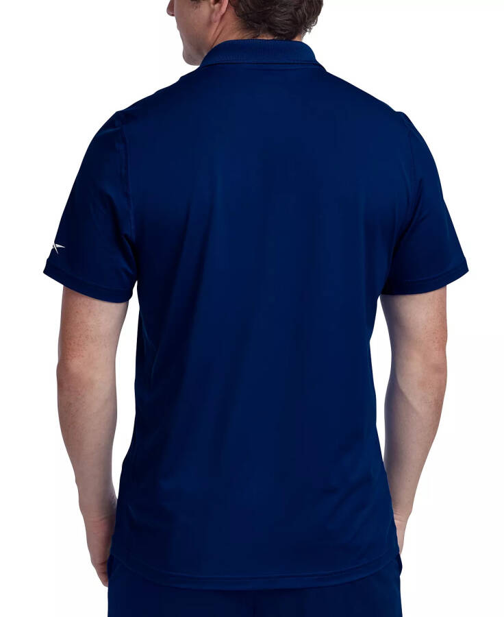 Men's Short Sleeve Performance Training Polo Shirt Vector Navy - 2