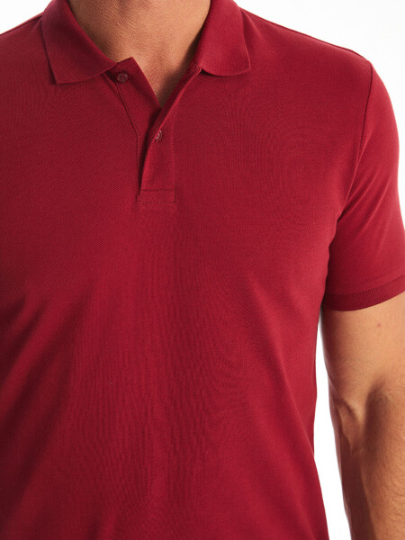 Men's Short Sleeve Pique Polo Shirt - 3