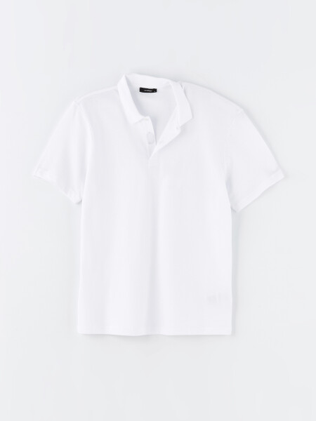 Men's Short Sleeve Piqué Polo Shirt - 5