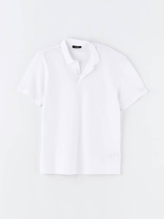 Men's Short Sleeve Piqué Polo Shirt - 5