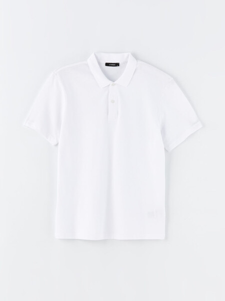 Men's Short Sleeve Piqué Polo Shirt - 1