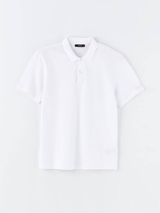 Men's Short Sleeve Piqué Polo Shirt - 1