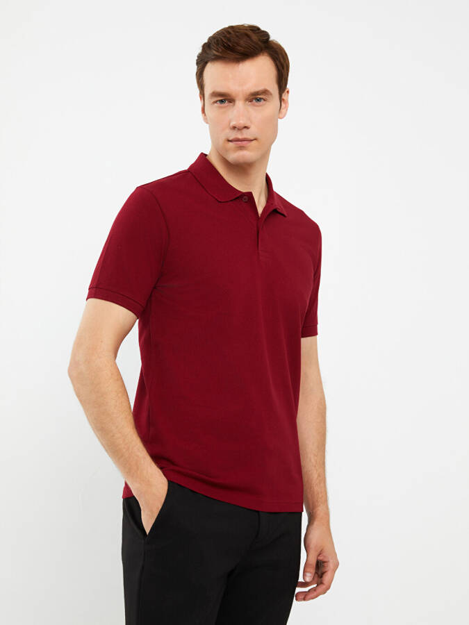 Men's Short Sleeve Pique Polo Shirt - 7