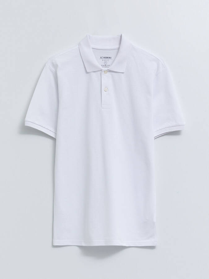 Men's Short Sleeve Pique Polo Shirt - 6