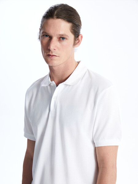 Men's Short Sleeve Polo Shirt - 1