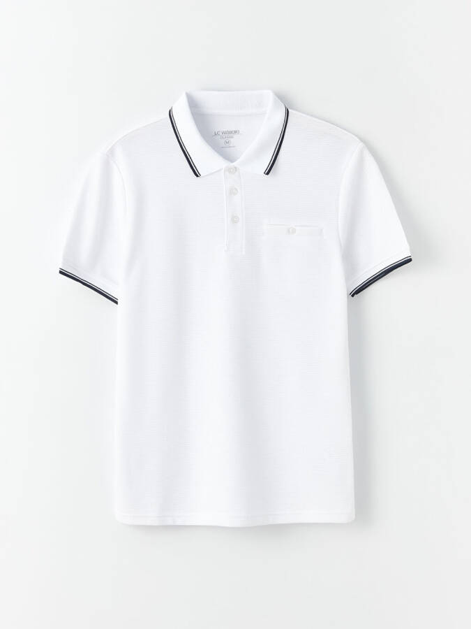 Men's Short Sleeve Polo Shirt - 6