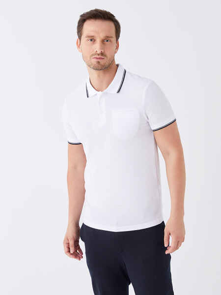 Men's Short Sleeve Polo Shirt - 9