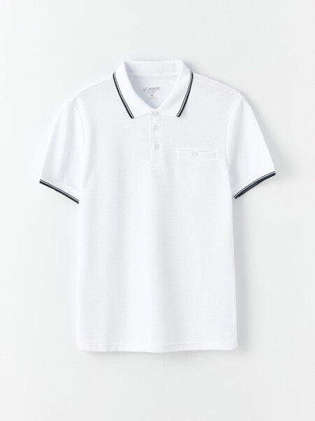 Men's Short Sleeve Polo Shirt - 13